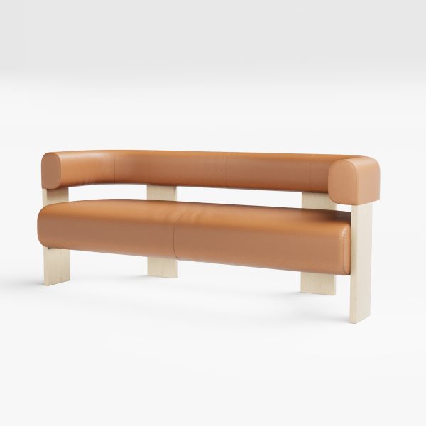 Club 2.5 Seater Lounge - Pelle Leather Panorama
