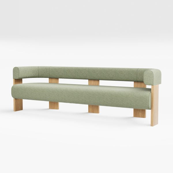 Club 3 Seater Lounge - Kvadrat Melange Nap