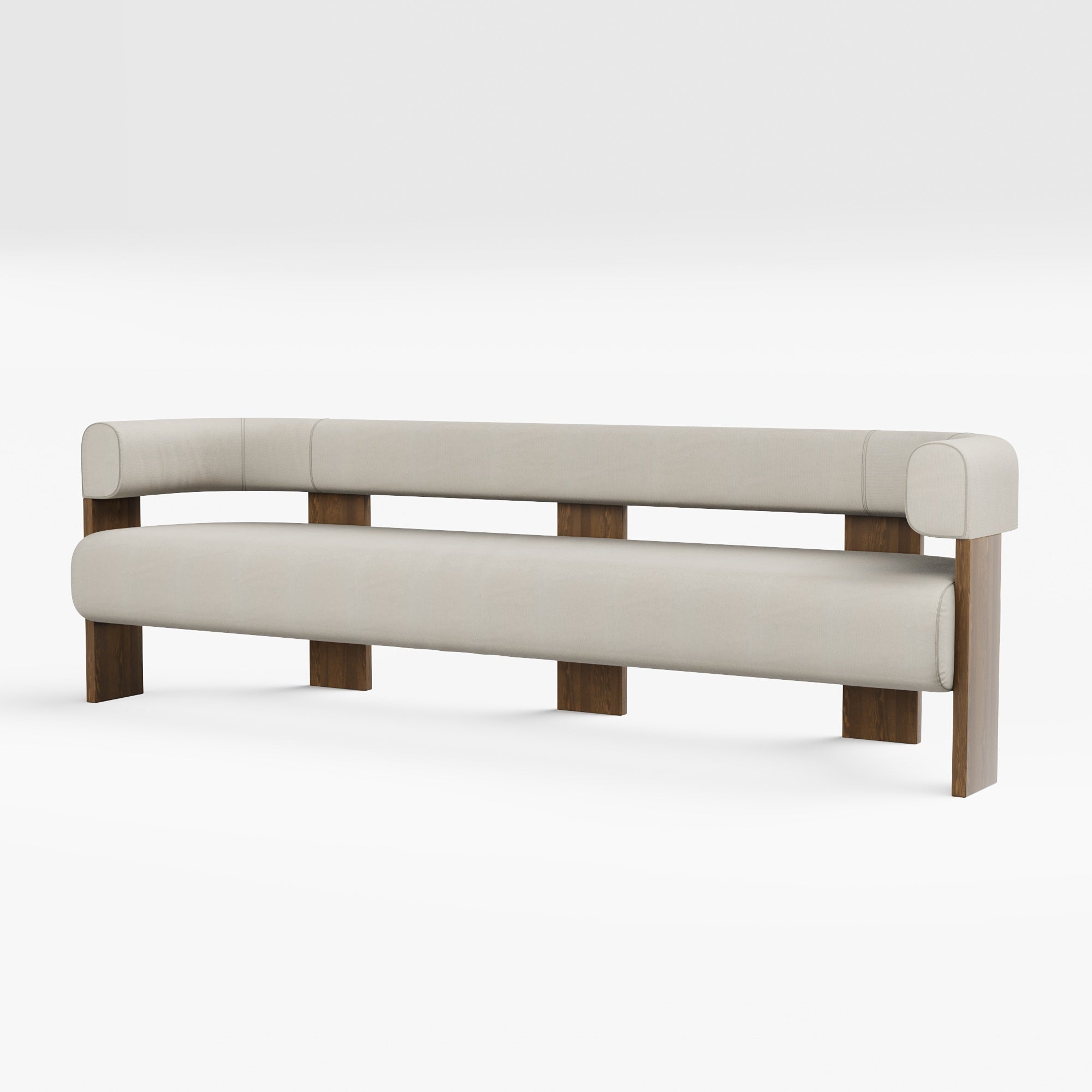 Club 3 Seater Lounge - Kvadarat Planum by Febrik