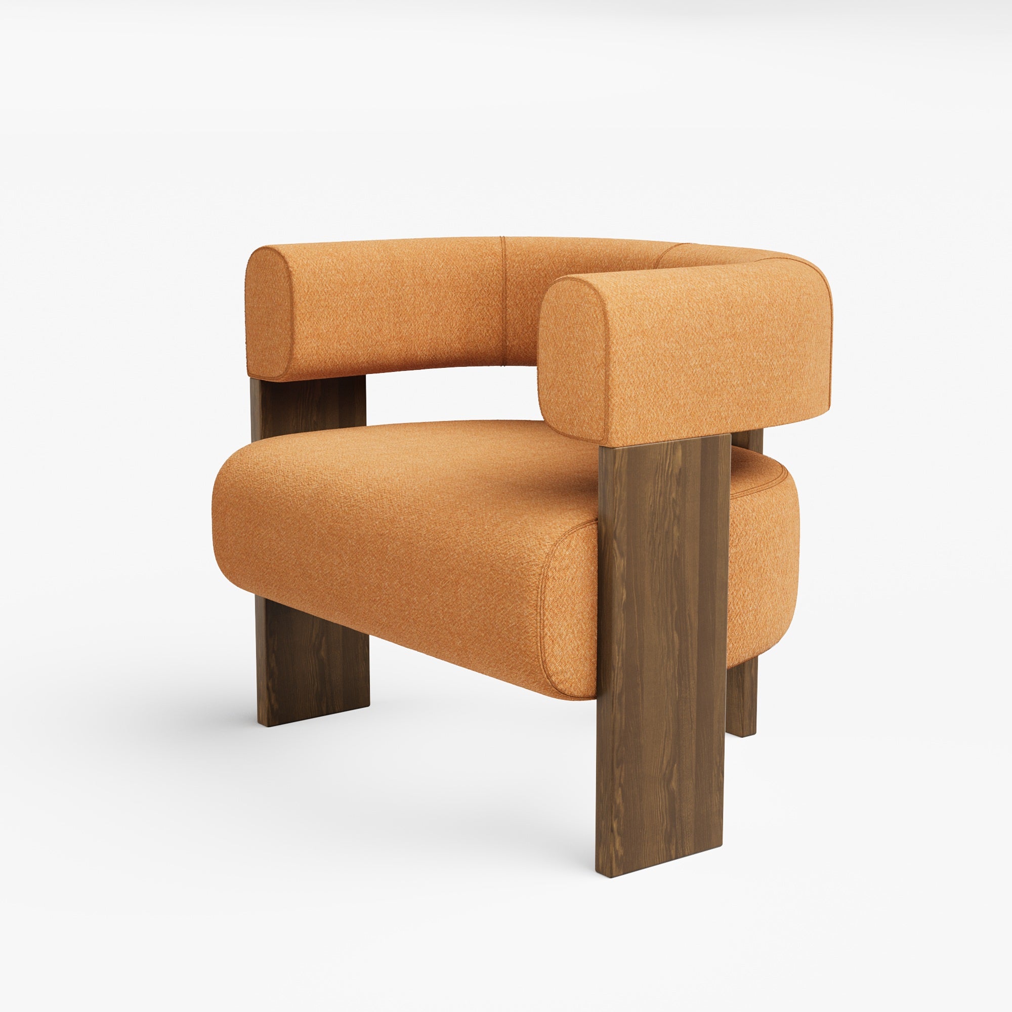 Club Single Lounger - Kvadrat Melange Nap
