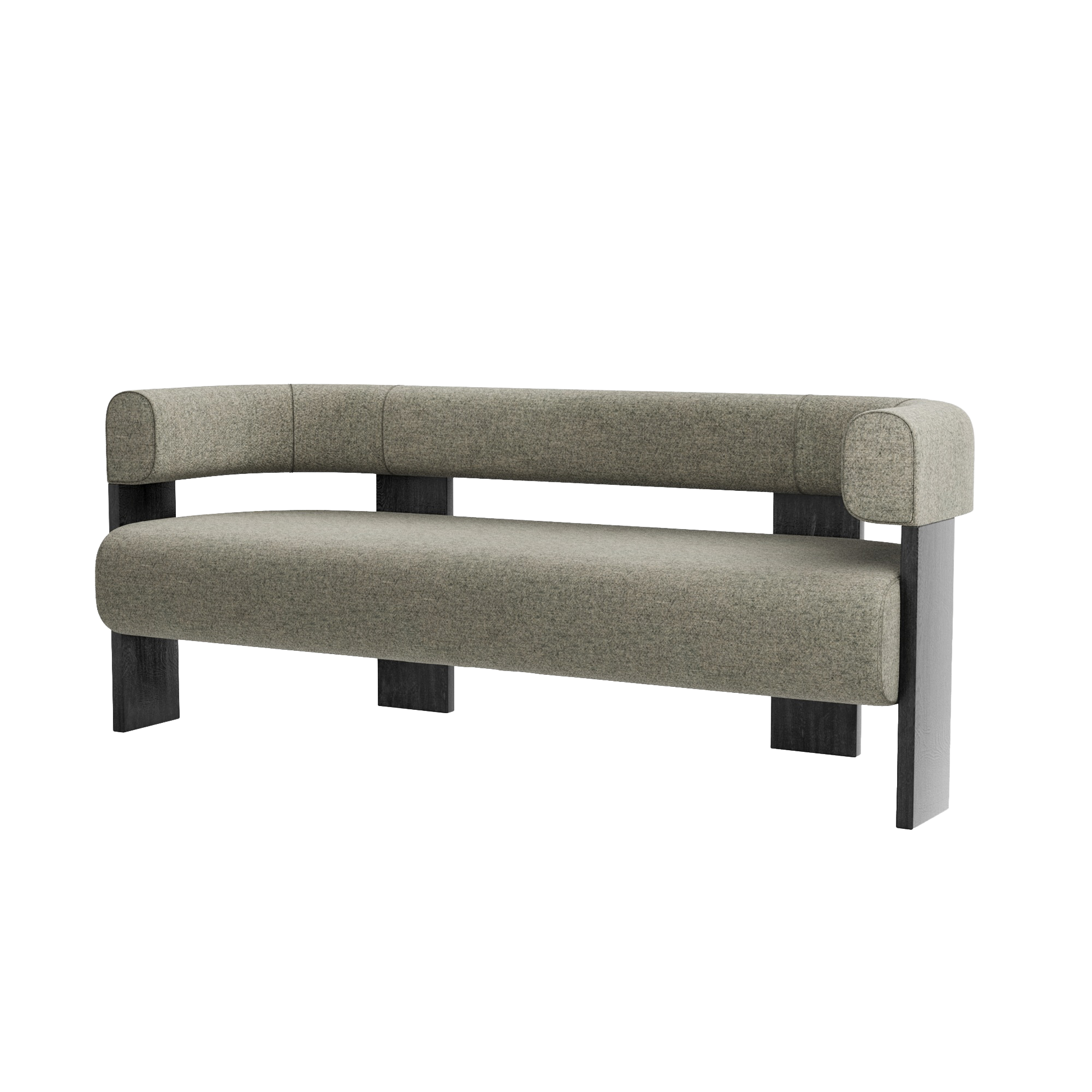 Club 2.5 Seater Lounge - Kvadrat Melange Nap