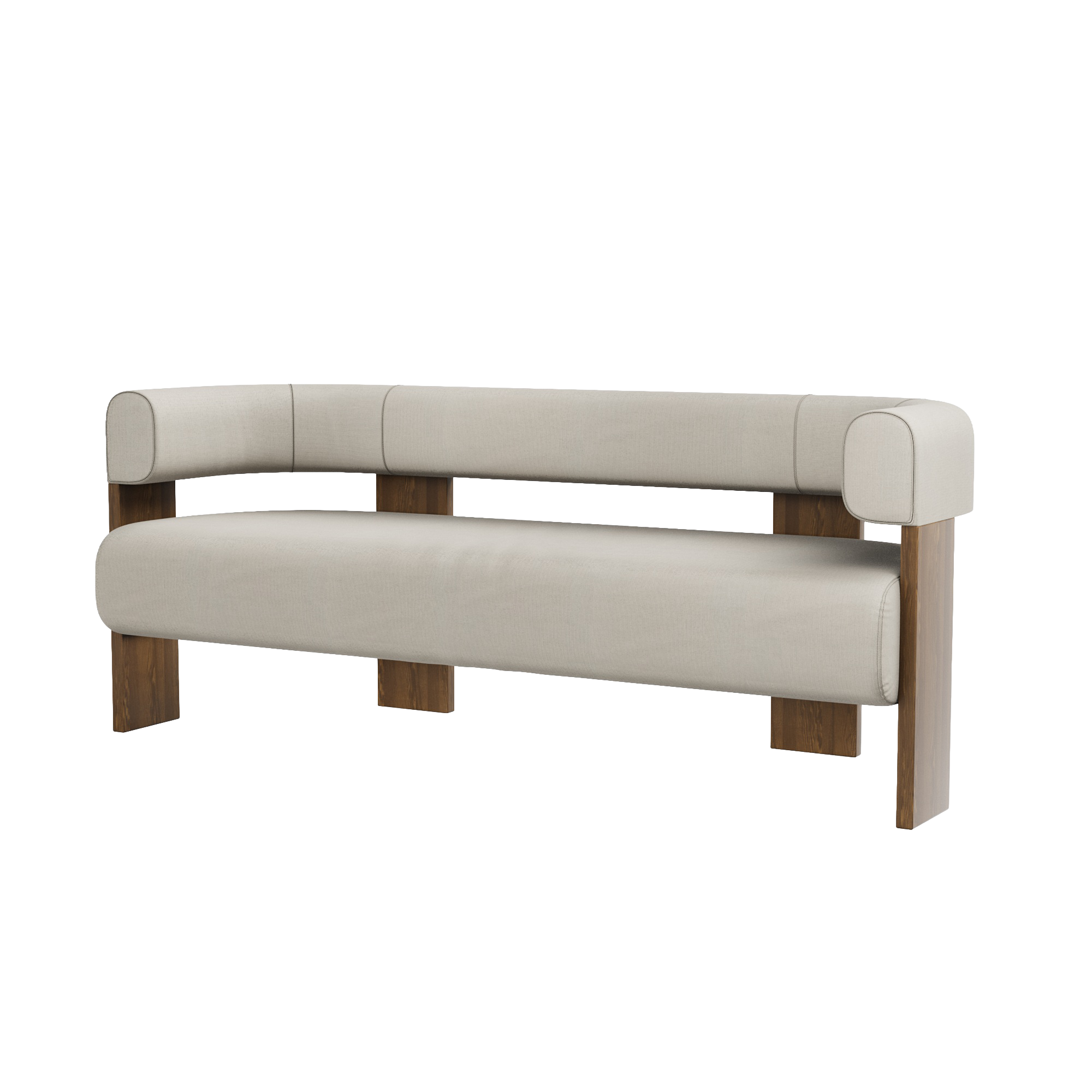 Club 2.5 Seater Lounge - Kvadarat Planum by Febrik
