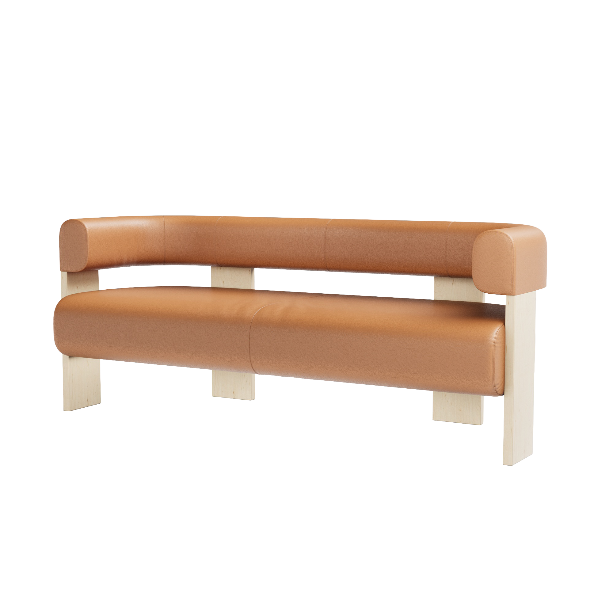 Club 2.5 Seater Lounge - Pelle Leather Panorama