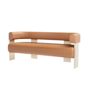 Club 2.5 Seater Lounge - Pelle Leather Panorama