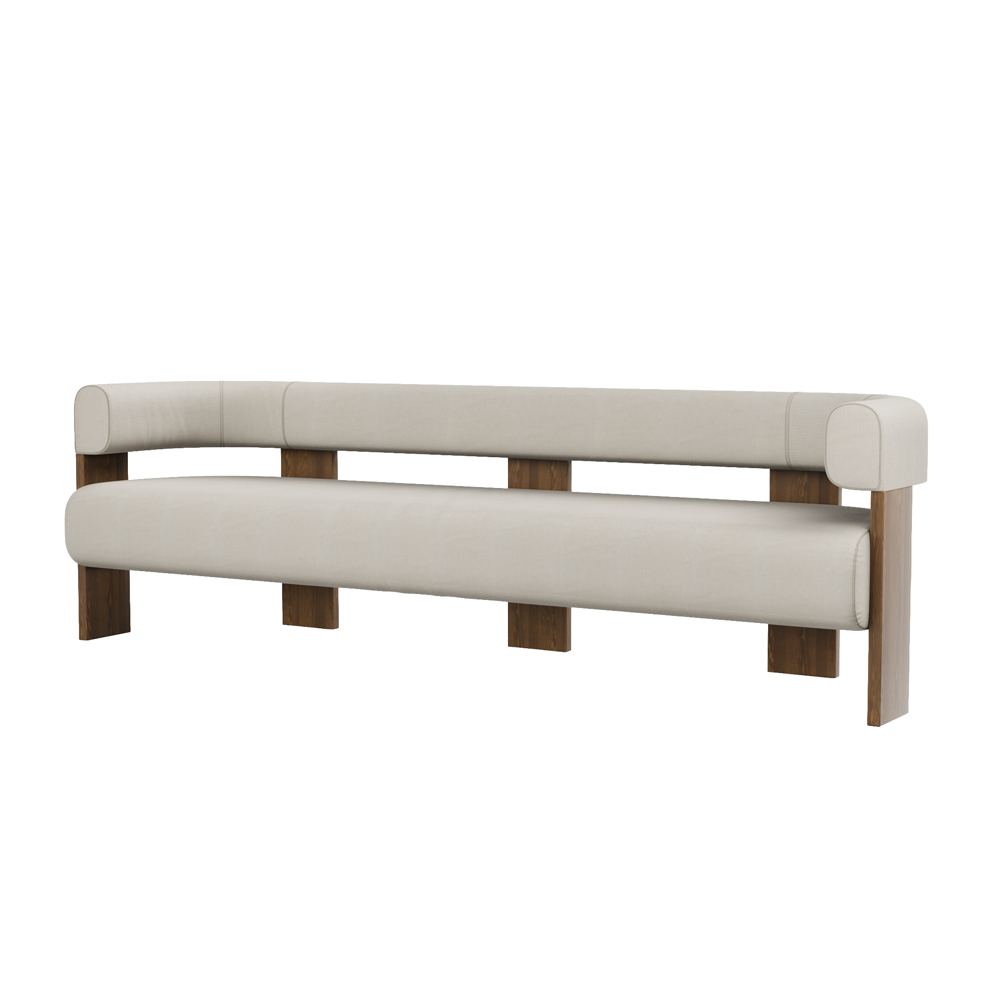 Club 3 Seater Lounge - Kvadarat Planum by Febrik