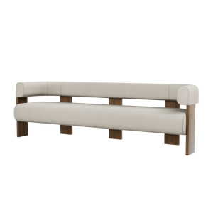Club 3 Seater Lounge - Kvadarat Planum by Febrik