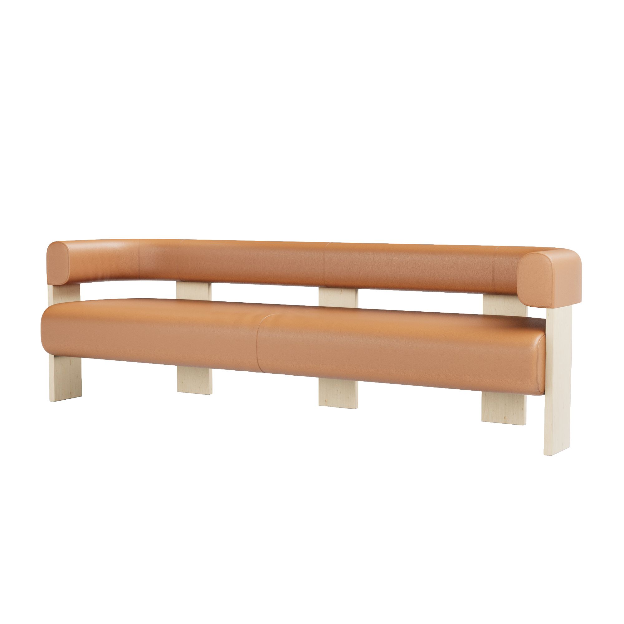 Club 3 Seater Lounge - Pelle Leather Panorama