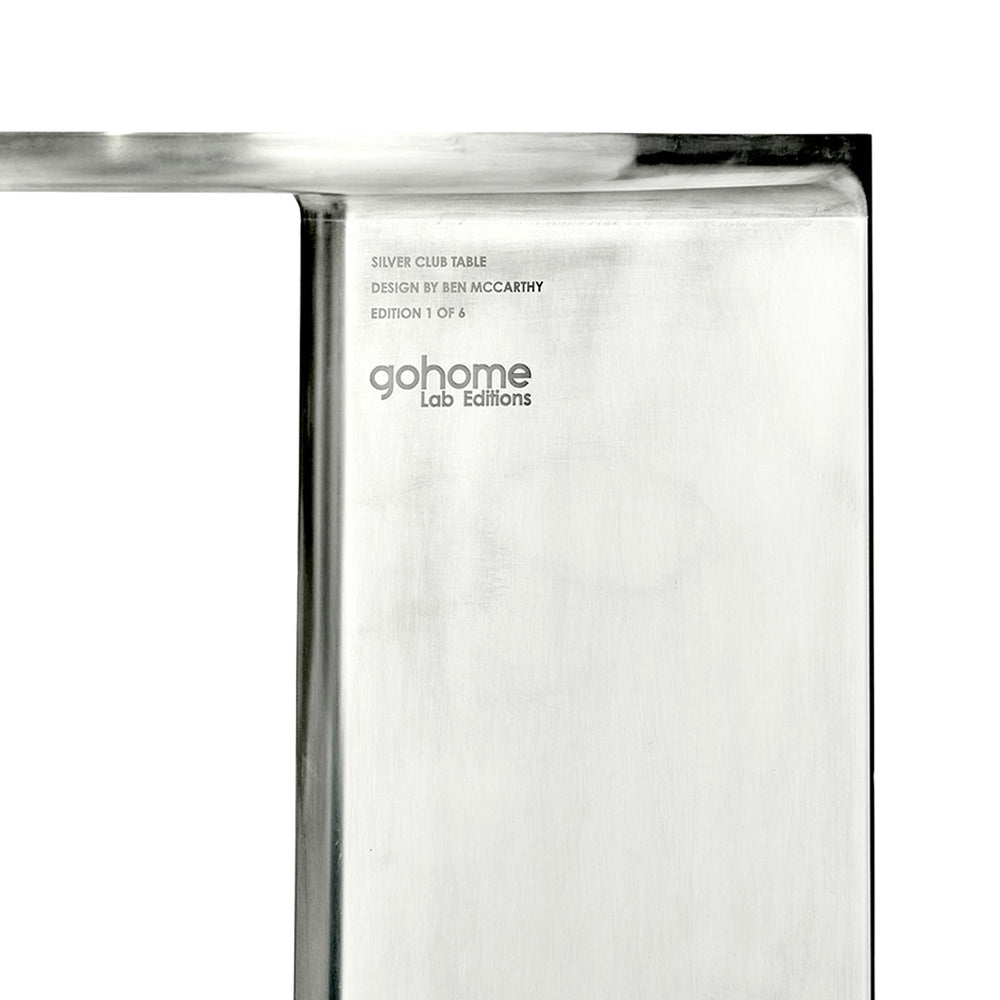 Lab Editions Silver Club Table