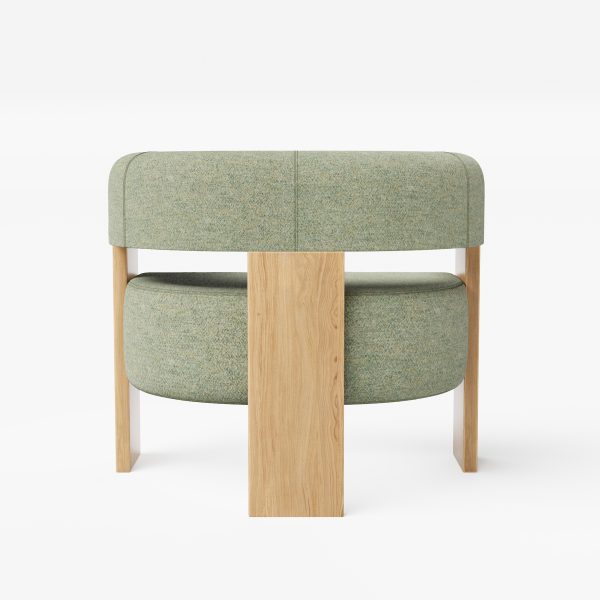 Tumbona individual Club - Kvadrat Melange Nap