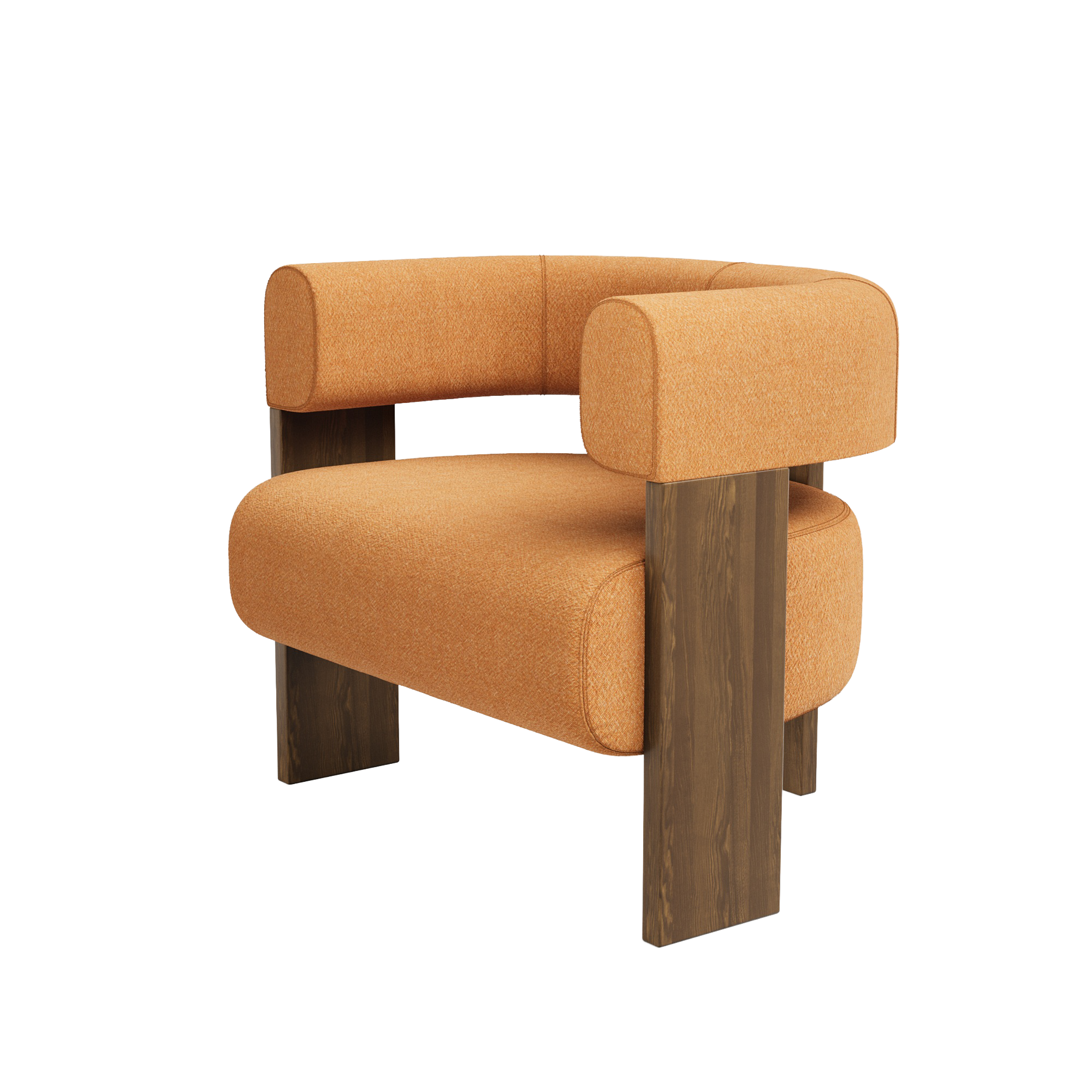 Club Single Lounger - Kvadrat Melange Nap