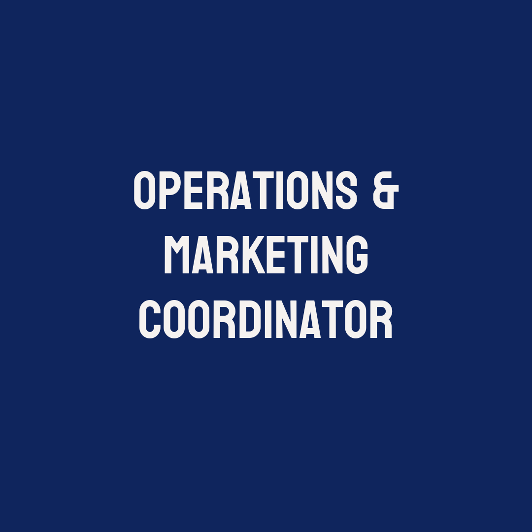 Operations & Marketing Coordinator (Sydney – Part-Time)