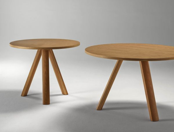 NATURAL Round Plateau Table