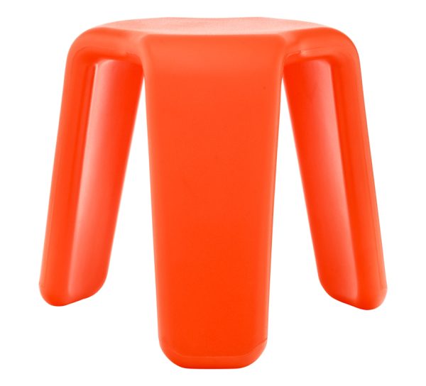 Launch stool orange