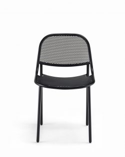 Grille Outdoors Chair – Matt Black