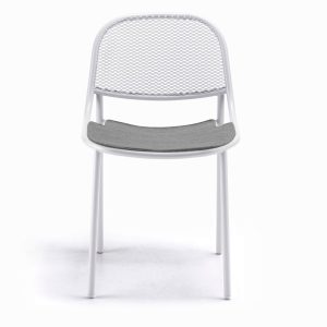 Grille Outdoors/In Chair - Matt White